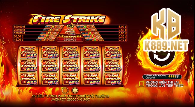 game slot fire strike